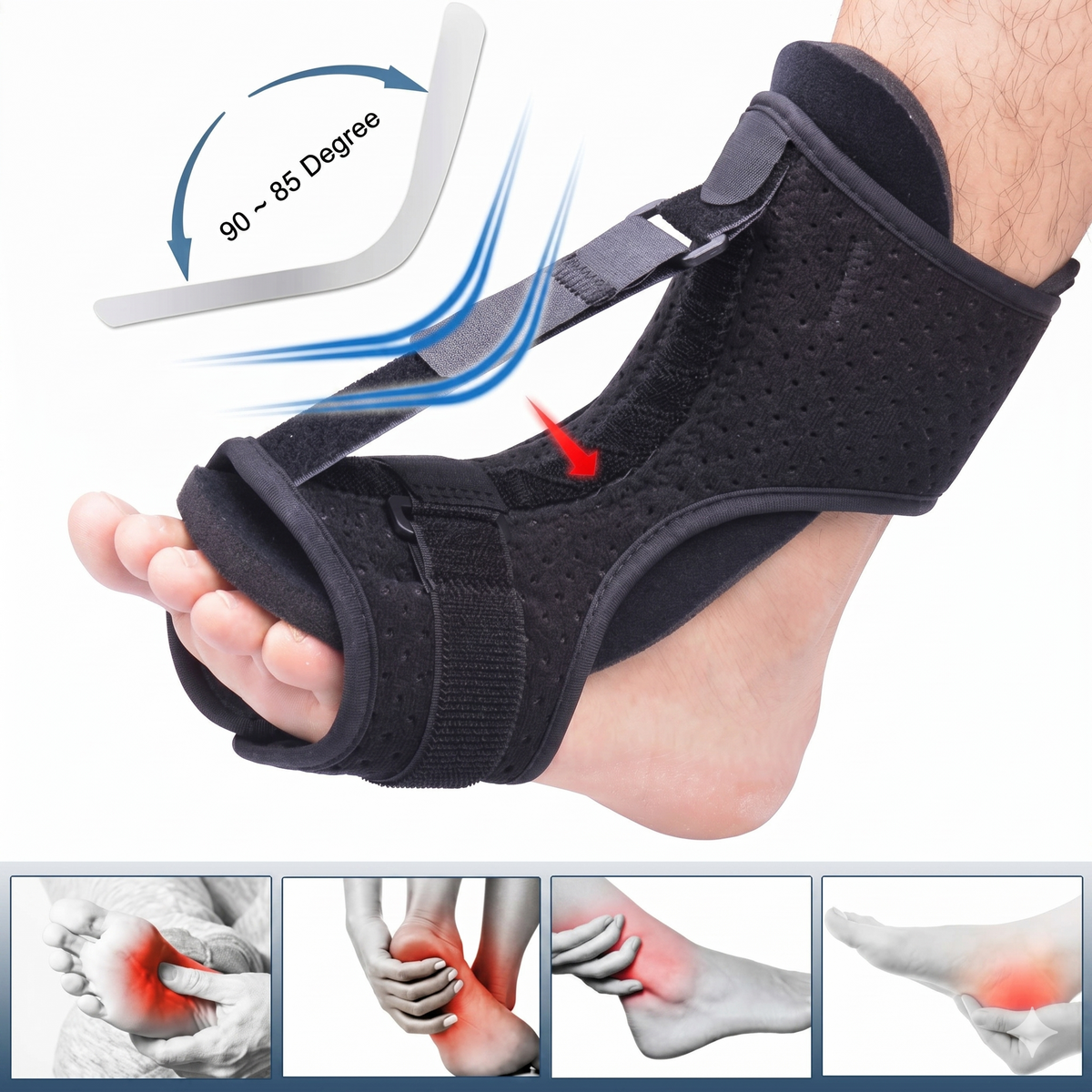 Arch Angel Foot Relief Brace — dorsal night splint for plantar fasciitis